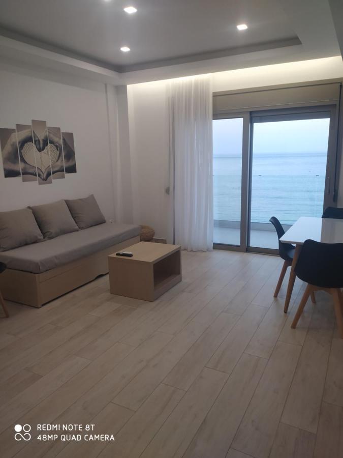 Aktis Makrigialos Luxury Apts Makrýgialos Eksteriør bilde