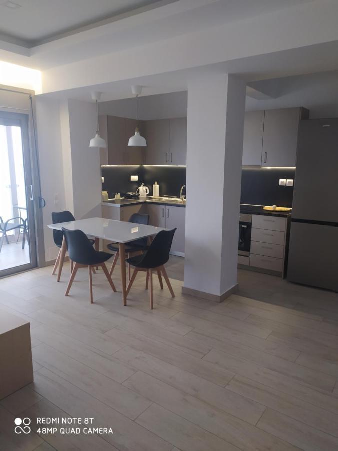 Aktis Makrigialos Luxury Apts Makrýgialos Eksteriør bilde