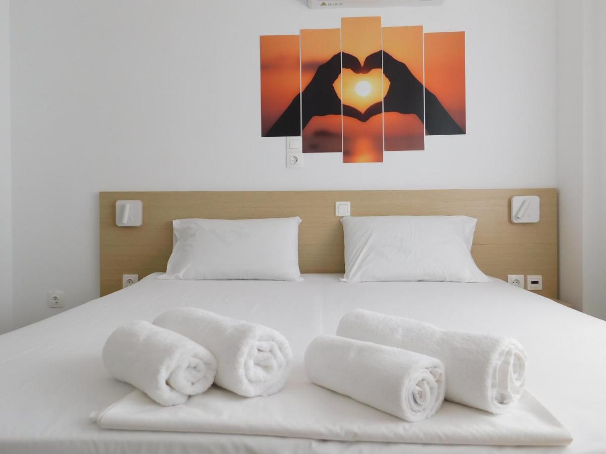Aktis Makrigialos Luxury Apts Makrýgialos Eksteriør bilde