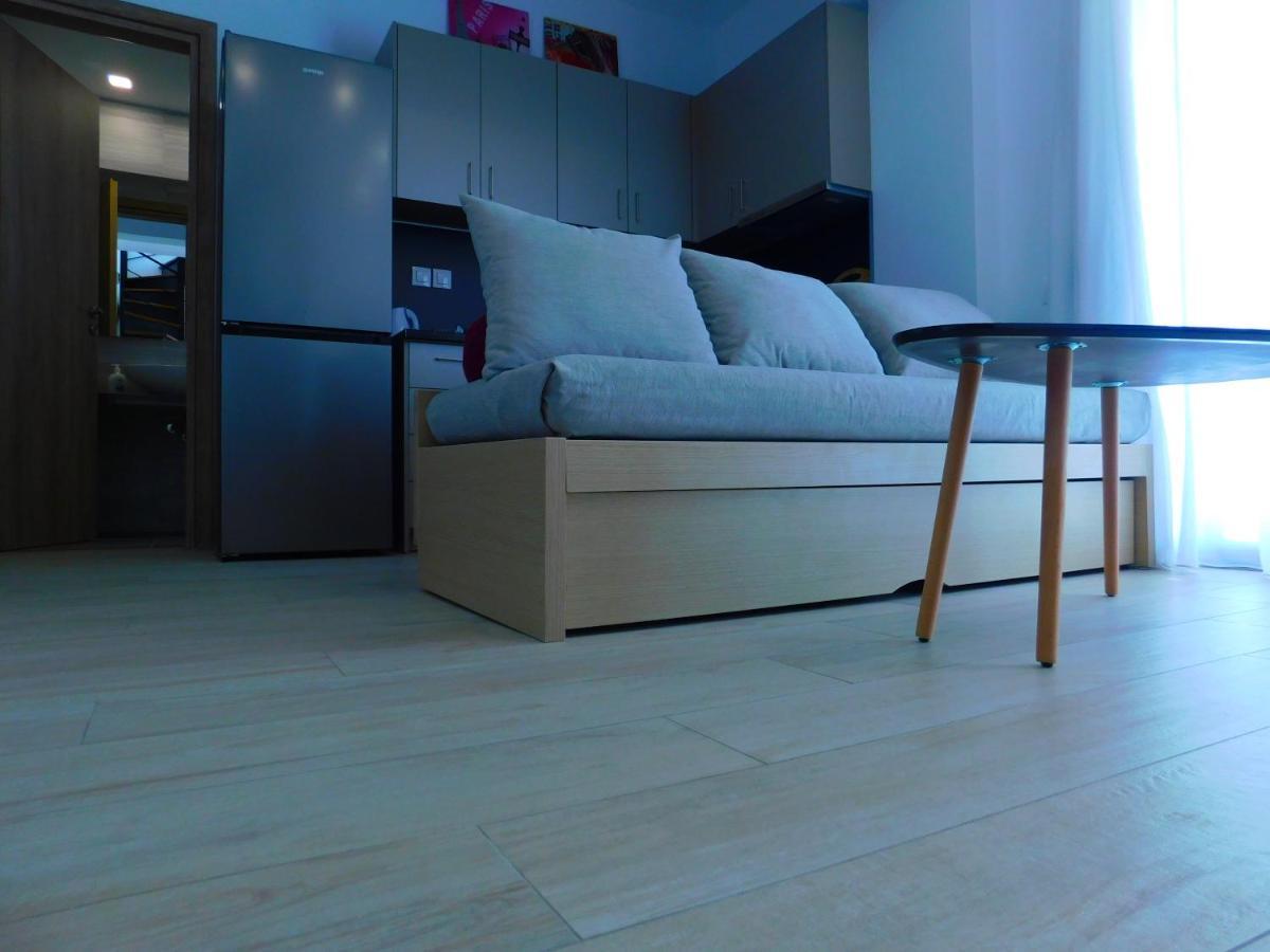 Aktis Makrigialos Luxury Apts Makrýgialos Eksteriør bilde